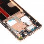 Originální přední kryt LCD rám rámečku deska pro OPPO Find X2 Pro CPH2025 PDEM30 (GOLD)