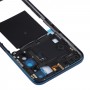 Placa de bisel del marco medio original para Realme X50 5G China RMX2051, RMX2025 (azul oscuro)