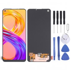 Original Super AMOLED Material LCD Screen and Digitizer Full Assembly for OPPO Realme 8 / Realme 8 Pro RMX3085, RMX3081