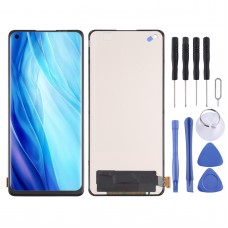 TFT Material LCD Screen and Digitizer Full Assembly for OPPO Reno3 Pro 5G / Reno4 Pro / OnePlus 8, Not Supporting Fingerprint Identification