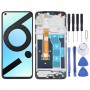 LCD Screen and Digitizer Full Assembly with Frame for OPPO Realme 6i (India) RMX2002