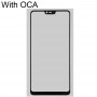 Линза внешнего стекла переднего экрана с оптически чистым клеем OCA для OPPO A3