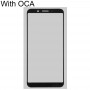 Frontskärm Yttre glaslins med OCA optiskt klart lim för OPPO A83