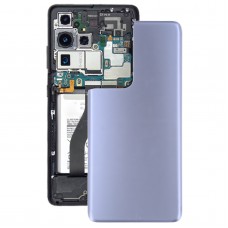Задняя крышка батареи для Samsung Galaxy S21 Ultra 5G (фиолетовый)