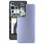 Tapa trasera de la batería para Samsung Galaxy S21 Ultra 5G (púrpura)