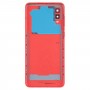 Battery Back Cover with Camera Lens Cover for Samsung Galaxy A02(Red)
