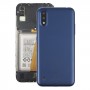 Batterie-Back-Abdeckung mit Kameraobjektiv für Samsung Galaxy A01 SM-015F (blau)