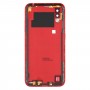 电池背面盖板带有相机镜头，用于三星Galaxy A01 SM-015F（红色）