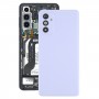 Couverture arrière de la batterie avec objectif de caméra pour Samsung Galaxy A82 (violet)