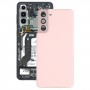 Batterie-Back-Abdeckung mit Kameraobjektiv für Samsung Galaxy S21 5G (Pink)