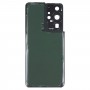 Battery Back Cover with Camera Lens Cover for Samsung Galaxy S21 Ultra 5G(Grey)