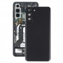 Batterie-Back-Abdeckung mit Kameraobjektivabdeckung für Samsung Galaxy S21 + 5G (schwarz)