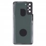 Battery Back Cover with Camera Lens Cover for Samsung Galaxy S21+ 5G(Black)
