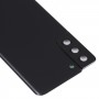 סוללה כיסוי אחורי עם מצלמה עדשה כיסוי עבור Samsung Galaxy S21 + 5G (שחור)