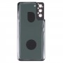 电池背面盖板带相机镜头盖，适用于三星Galaxy S21 + 5G（粉红色）