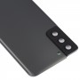 Batterie-Back-Abdeckung mit Kameraobjektivdeckel für Samsung Galaxy S21 + 5G (grau)
