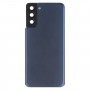 Couverture arrière de la batterie avec couvercle de la lentille de caméra pour Samsung Galaxy S21 + 5G (bleu)