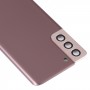 Battery Back Cover with Camera Lens Cover for Samsung Galaxy S21+ 5G(Brown)