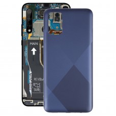 三星Galaxy A02S（蓝色）的电池底盖