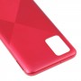 Couverture arrière de la batterie pour Samsung Galaxy A02S (rouge)
