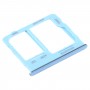 SIM-Karten-Tablett + SIM-Karten-Tablett / Micro SD-Karten-Tablett für Samsung Galaxy A32 5G SM-A326B (blau)