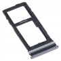 Plateau de carte SIM + plateau de carte SIM / plateau de carte micro SD pour Samsung Galaxy A52 SM-A525 (Noir)
