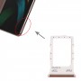 SIM-kortfack för Samsung Galaxy Z Fold2 5G SM-F916 (rosa)