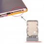 SIM-kortin lokero + SIM-korttilokero Samsung Galaxy S21 / S21 + / S21 Ultra (vaaleanpunainen)