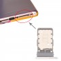 SIM Card Tray + Sim Card Tray Samsung Galaxy S21 / S21 + / S21 Ultra (ვერცხლისფერი)