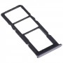 Vassoio della scheda SIM + vassoio della scheda SIM + vassoio della scheda micro SD per Samsung Galaxy A32 SM-A325 (nero)