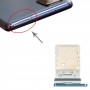 SIM-kortfack + Micro SD-kortfack för Samsung Galaxy S20 Fe 5G SM-G781B (blå)