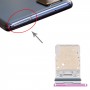 SIM-kortfack + Micro SD-kortfack för Samsung Galaxy S20 Fe 5G SM-G781B (lila)