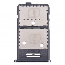SIM Card Tray + SIM Card Tray + Micro SD Card Tray for Samsung Galaxy M31s SM-M317 (Black)