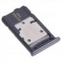 Vassoio della scheda SIM + vassoio della scheda SIM + Vassoio per schede Micro SD per Samsung Galaxy M31S SM-M317 (nero)
