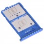 SIM卡托盘+ SIM卡托盘+三星Galaxy M31S SM-M317（蓝色）的Micro SD卡托盘
