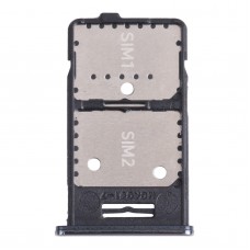 SIMカードトレイ+ SIMカードトレイ+サムスンギャラクシーM31S SM-M317（シルバー）のためのマイクロSDカードトレイ 
