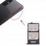 Vassoio della scheda SIM + vassoio scheda SIM + Vassoio per schede micro SD per Samsung Galaxy M31S SM-M317 (Argento)