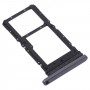 SIM Card Tray + Micro SD Card Tray for Samsung Galaxy Tab A7 10.4 (2020) SM-T505 (Black)