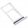 Bandeja de tarjeta SIM + bandeja de tarjeta Micro SD para Samsung Galaxy Tab A7 10.4 (2020) SM-T505 (blanco)
