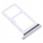 Plateau de carte SIM + plateau de cartes Micro SD pour Samsung Galaxy Tab A7 10.4 (2020) SM-T505 (blanc)