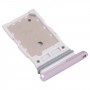 Original SIM Card Tray + SIM Card Tray for Samsung Galaxy Z Fold3 5G SM-F926(Purple)