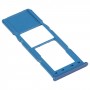 Zásobník karty SIM + Micro SD karta Zásobník pro Samsung Galaxy A12 SM-A125 (modrá)