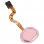 Cable flexible del sensor de huellas dactilares para Samsung Galaxy A8S SM-G887 (rosa)