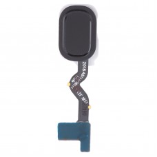 Sõrmejälgede andur Flex Cable jaoks Samsung Galaxy A6 + (2018) SM-A605 (must)