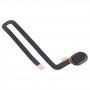 Cable flexible del sensor de huellas dactilares para Samsung Galaxy A6S SM-G6200 (Negro)