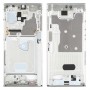 Placa de bisel de marco medio con piezas para Samsung Galaxy Note20 Ultra SM-N985F (Plata)