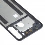 Középkeretes előlaplap a Samsung Galaxy A21 SM-A215 (fekete) számára