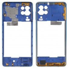 Placa de bisel del marco medio para Samsung Galaxy F62 SM-E625F (azul)