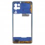 Средна рамка Пазел плоча за Samsung Galaxy F62 SM-E625F (син)
