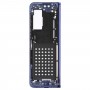 Placa de bisel del marco medio para Samsung Galaxy Doble SM-F900 (azul)
